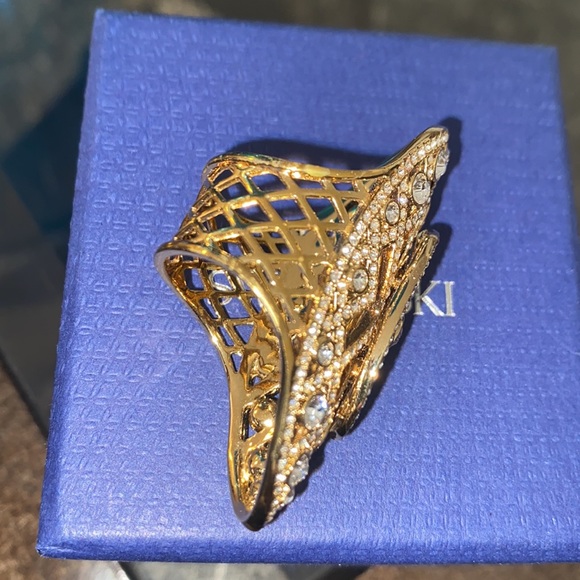 Swarovski Crystal elongated ring - Picture 5 of 8